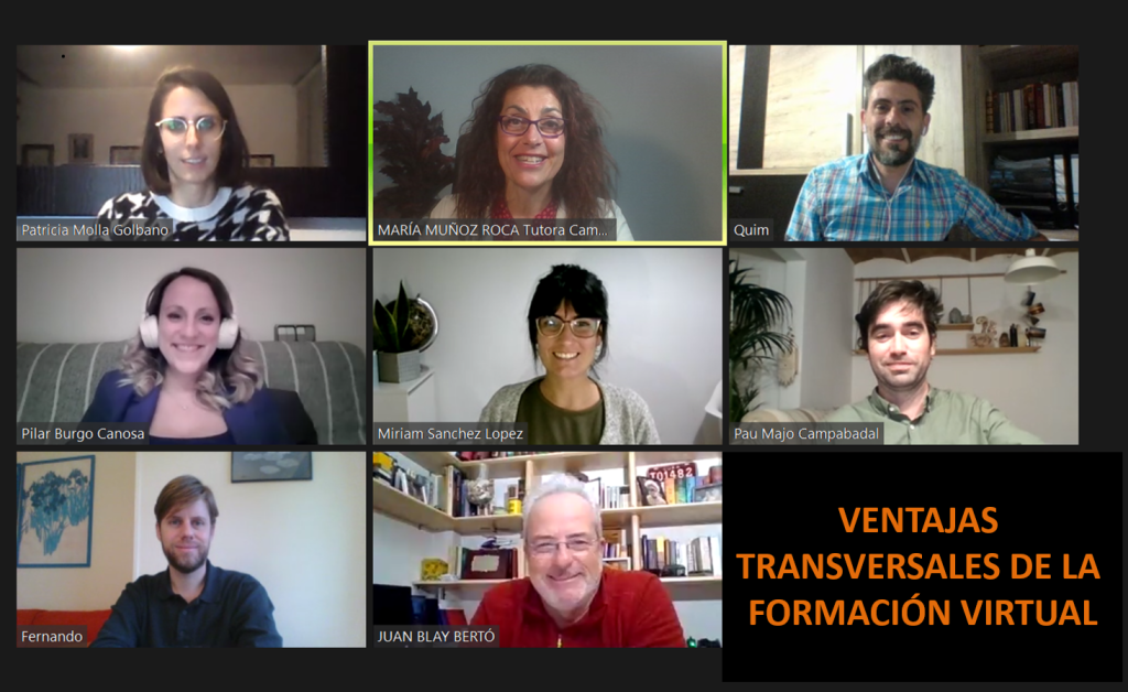 AVANTATGES TRANSVERSALS DE LA FORMACIÓ VIRTUAL AVANTATGES TRANSVERSALS DE LA FORMACIÓ VIRTUAL