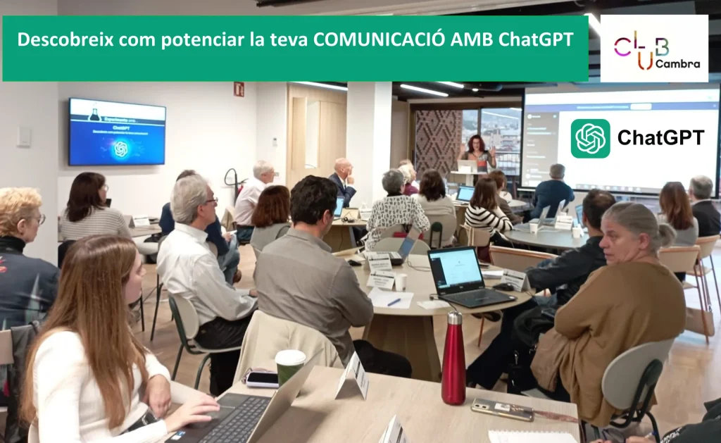 🚀 Alliberant la Creativitat amb ChatGPT a CLUB CAMBRA Barcelona!